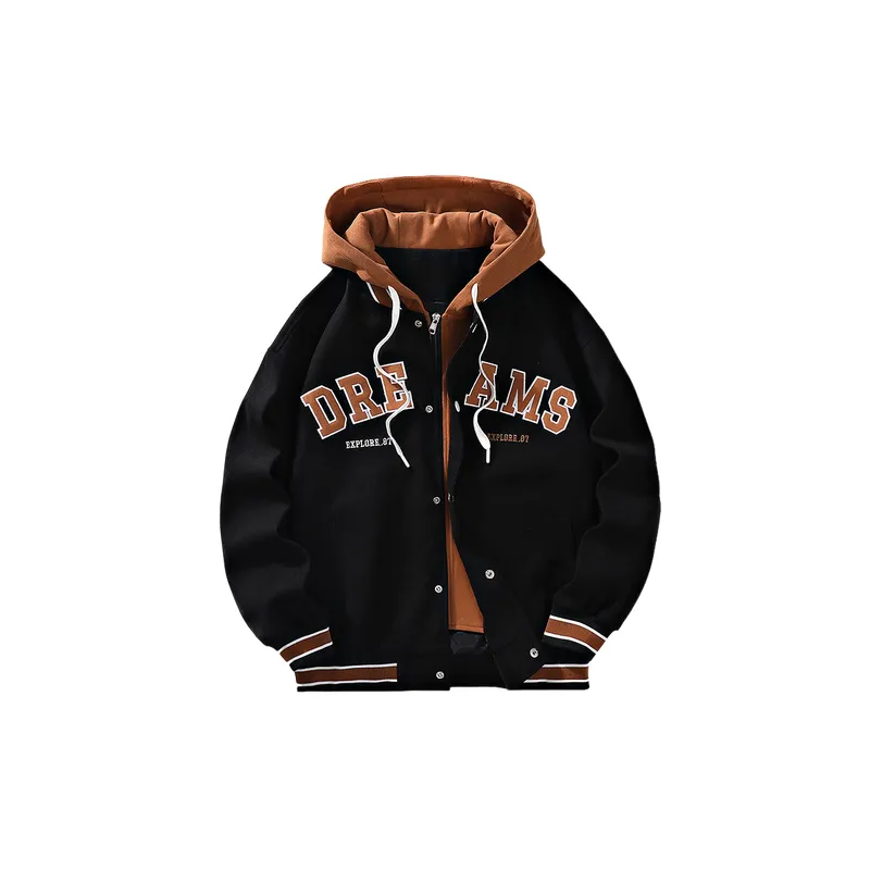 Fashionable Casual Blended Synthetic Fabrics Jacket-4