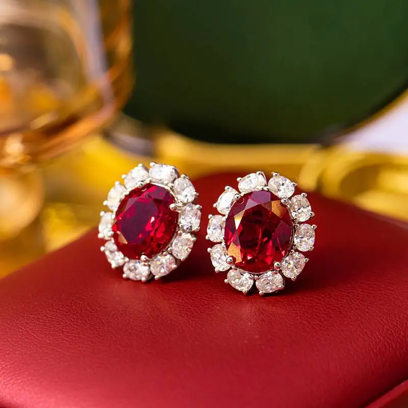 Retro Elegant Gemstone Earring-2
