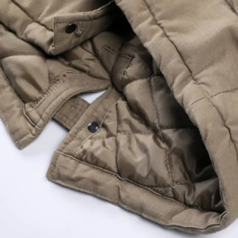Casual Warming Cotton Quilted Jacket Unisex-3