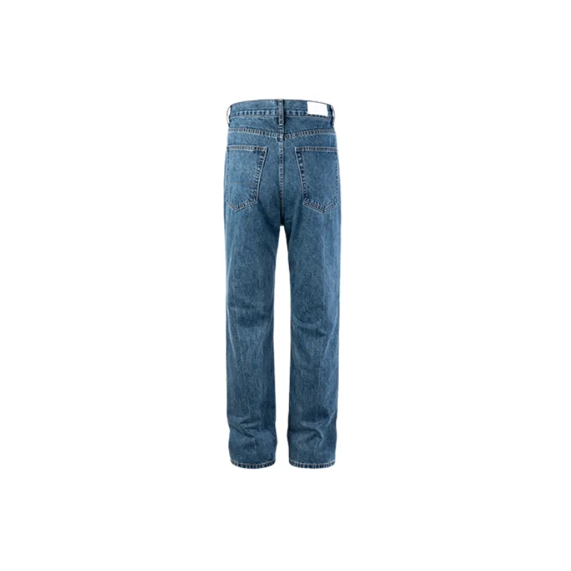 Fashionable Washed Jeans-1