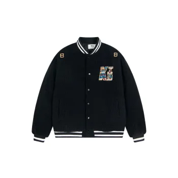 Simple Letter Polyester Baseball Jersey
