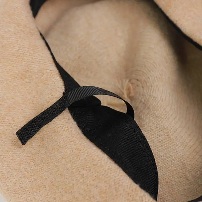 Elegant Plain Warming Beret-6