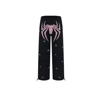 Hip Hop Butterfly Print Casual Pants