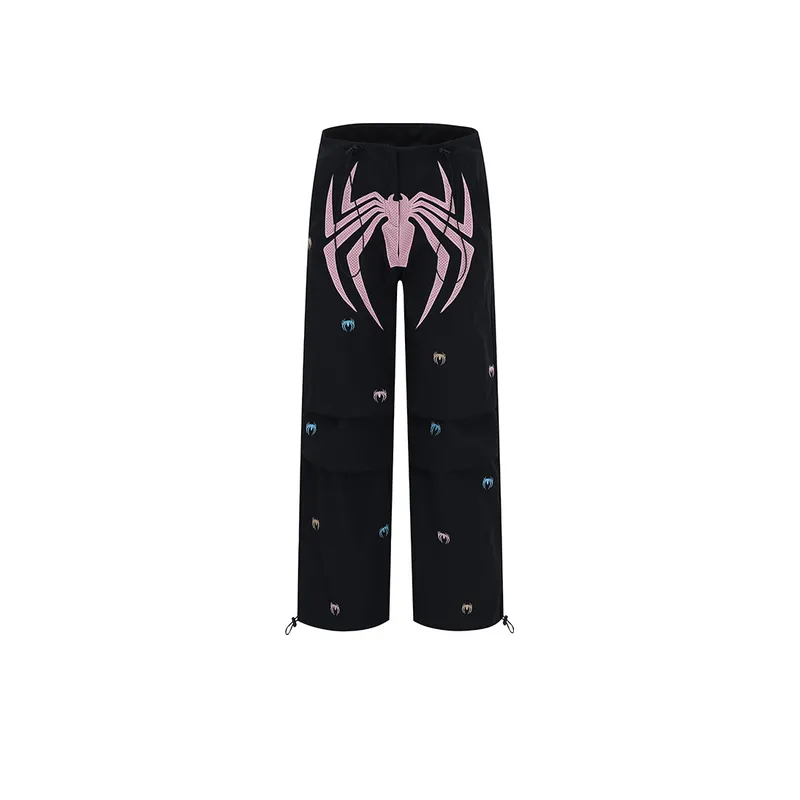 Hip Hop Butterfly Print Casual Pants-0