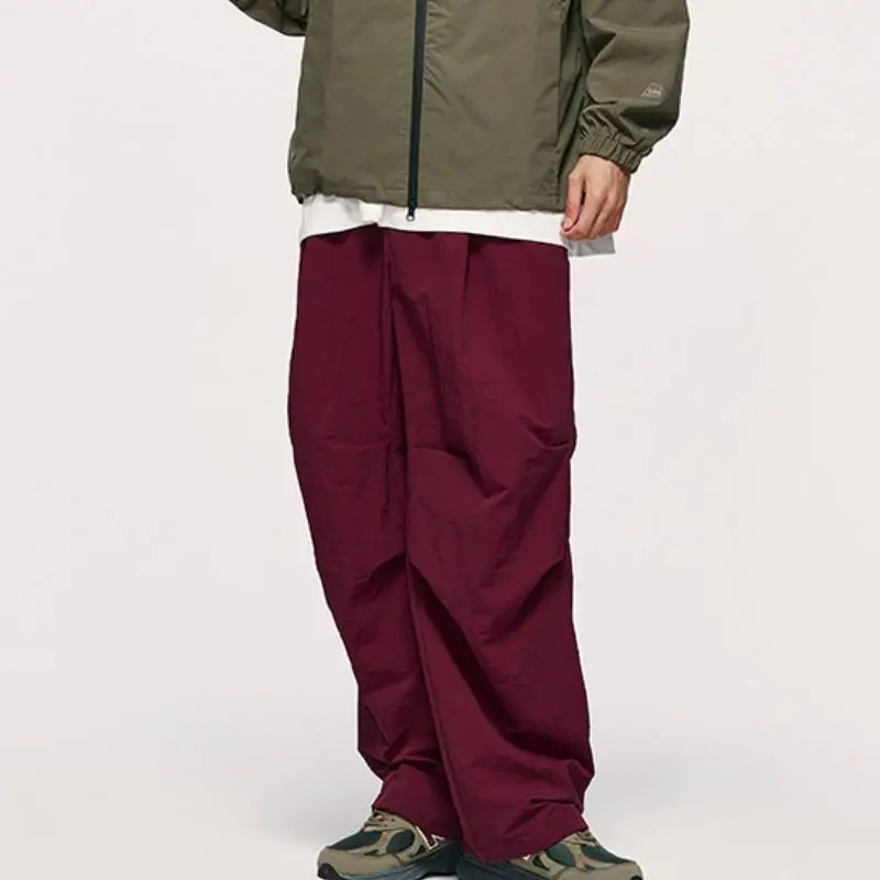 Street Loose 100% Nylon Casual Pants-15