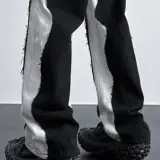contrast stiching shorts