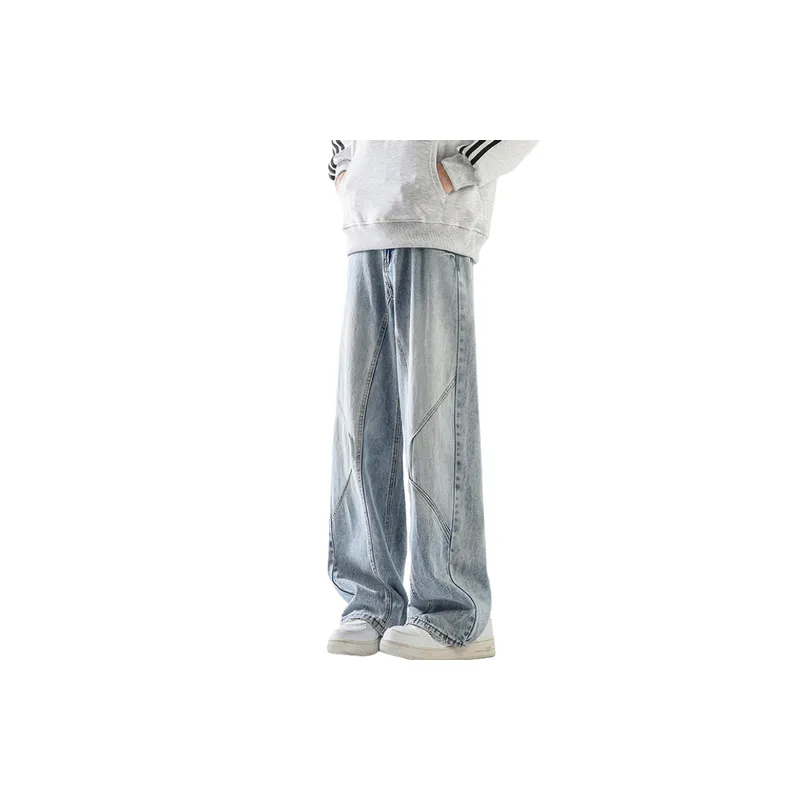 Casual Straight Leg Jeans-2