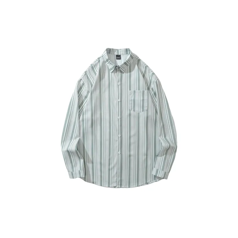 Loose Retro Cotton Shirt-0