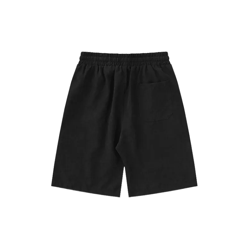 Fashionable Simple Polyester Casual Shorts-5