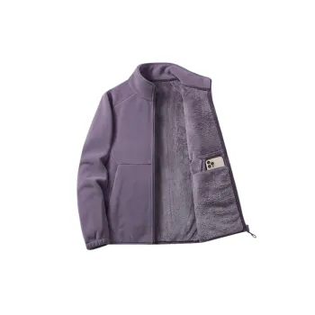 Casual Loose Polyester Velvet Jacket