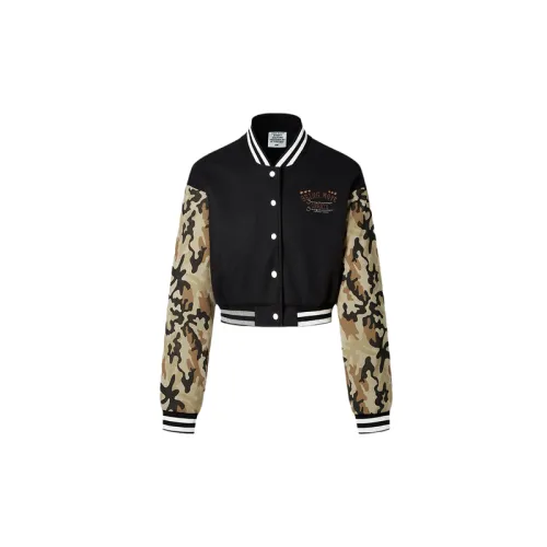 Loose Camo Polyester Baseball Jersey