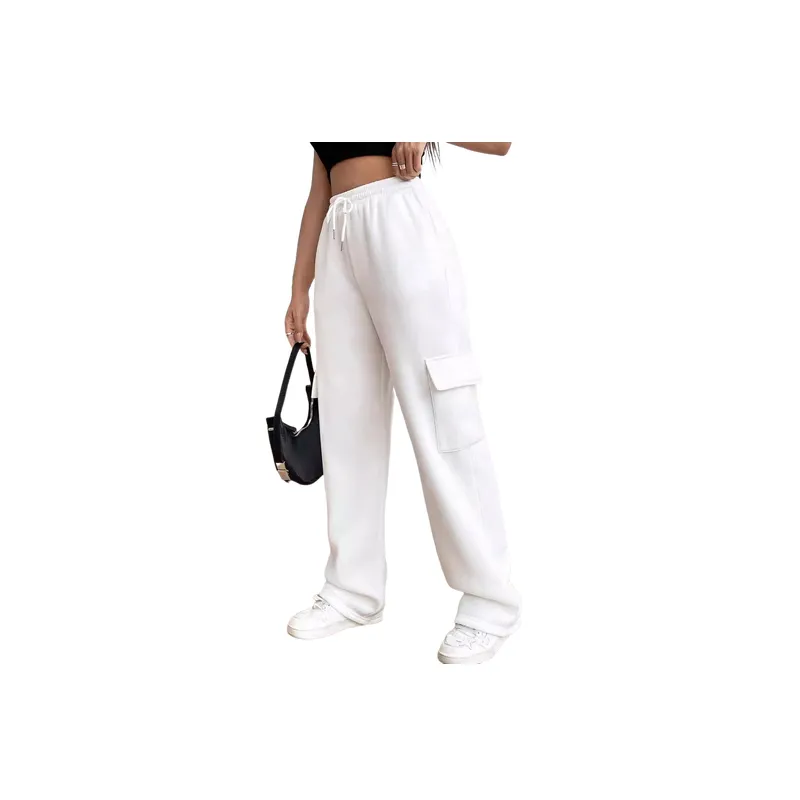Retro Casual Knit Sweatpants-2
