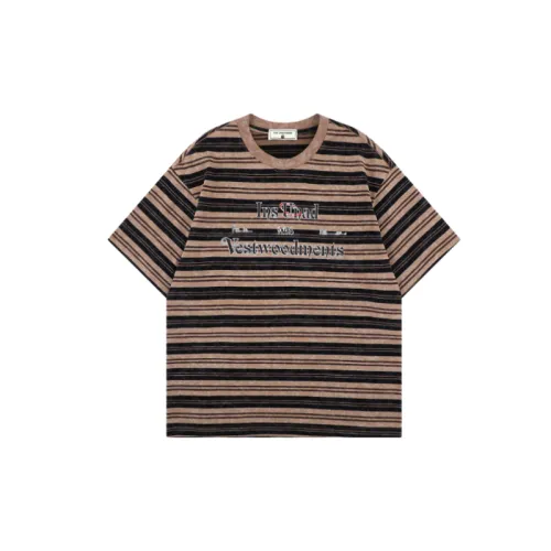 Casual Striped Cotton T Shirt