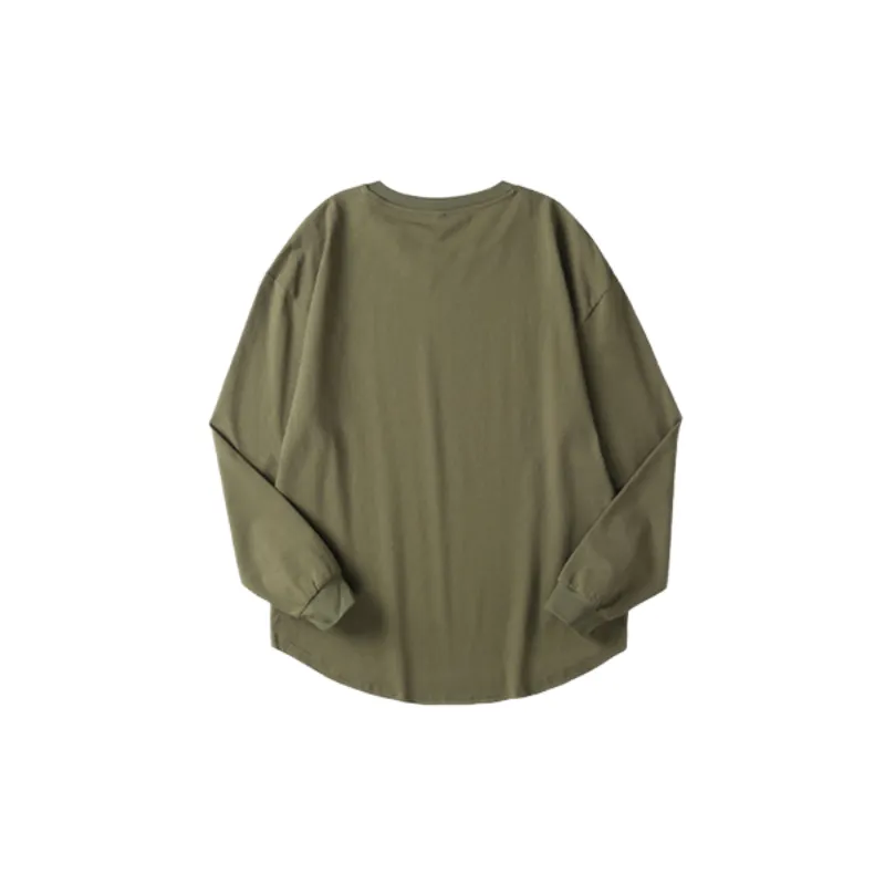Casual Plain T Shirt-7