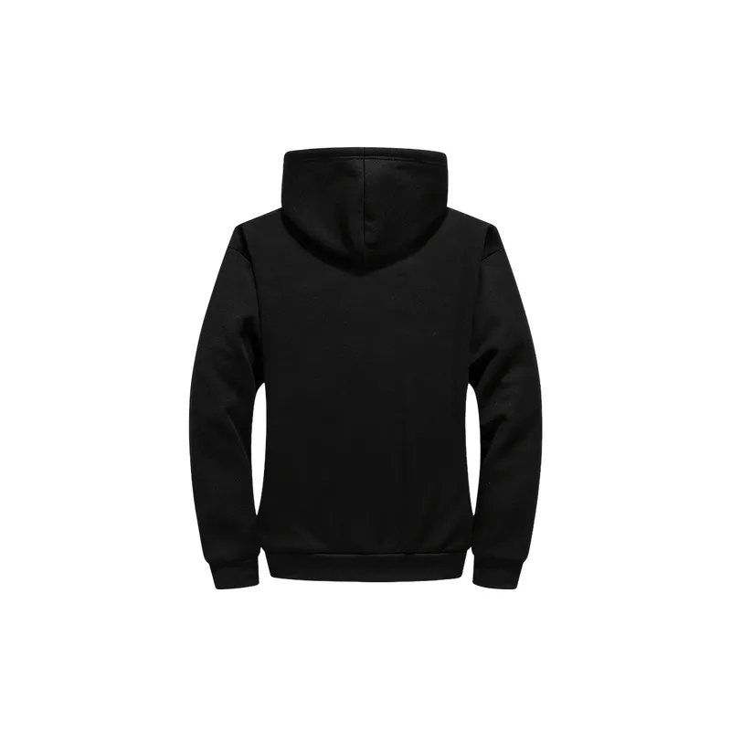 Fashionable Plain Polyester Sweatshirt-3