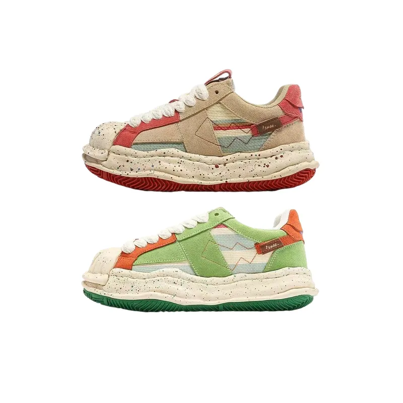 Retro Sports Platform Shoes-0