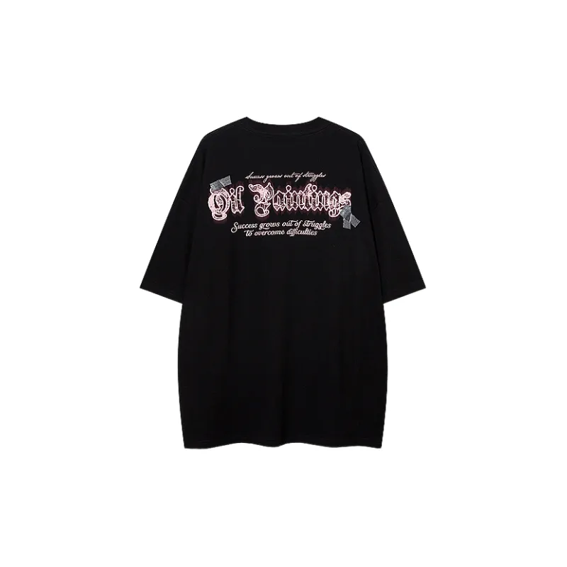 Fashionable Casual 100% Cotton T Shirt-1