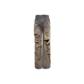 Casual Loose Straight Leg Jeans
