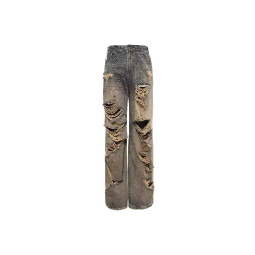 Casual Loose Straight Leg Jeans