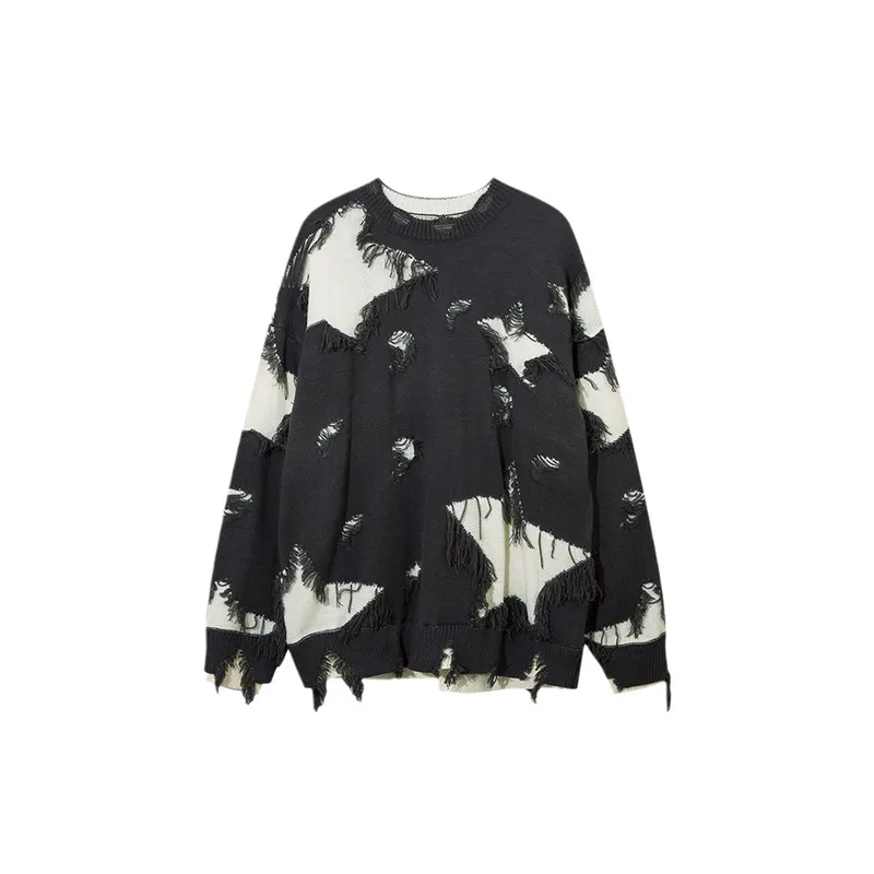 New Niche Design High Street Loose All match Sweater-4