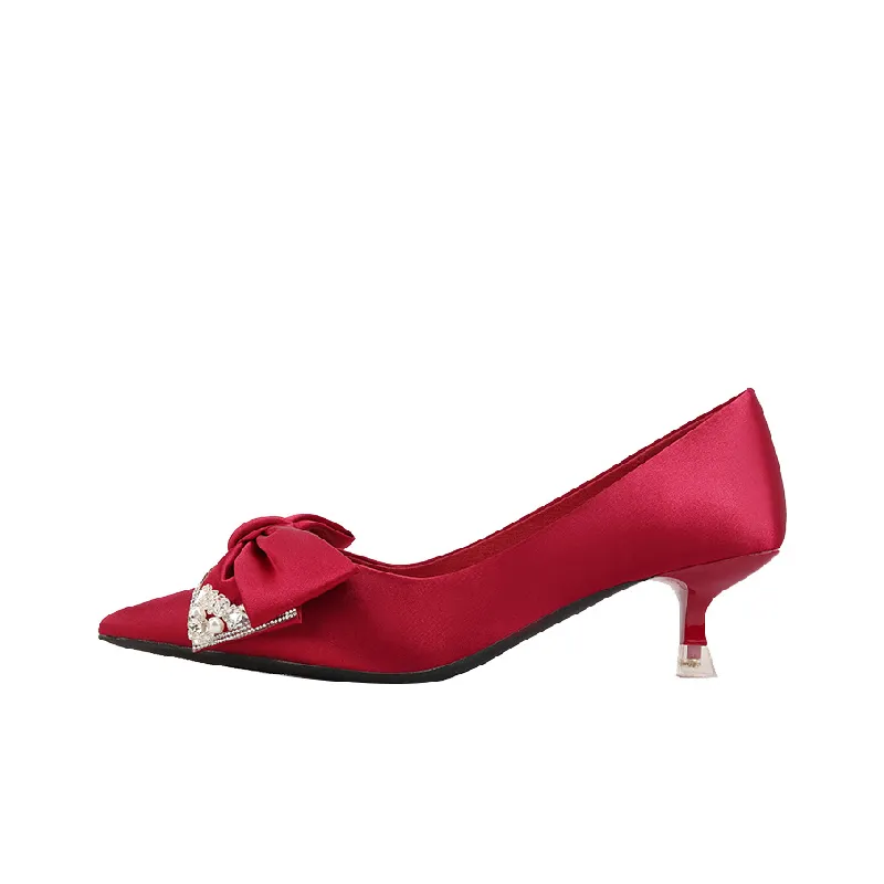 Elegant Bow High Heels-3