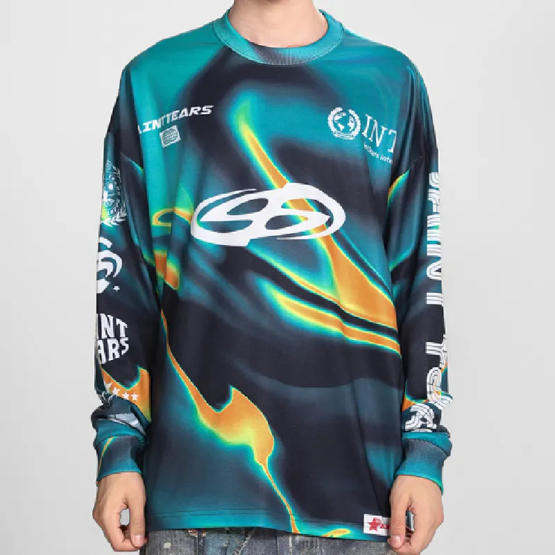 Retro All Over Print T shirt-5