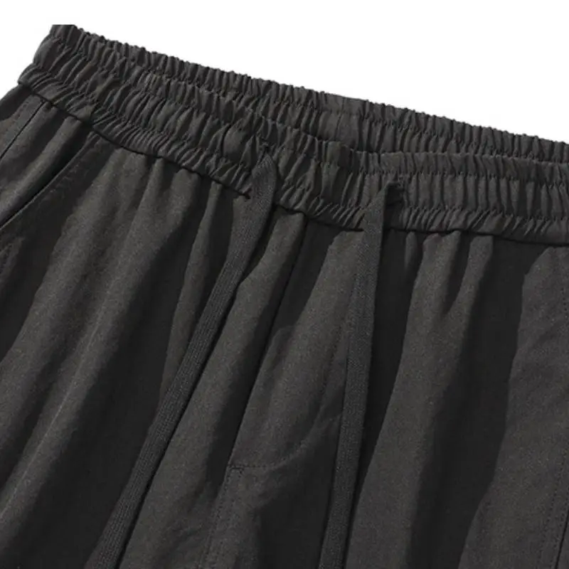 Funky Loose Blended Synthetic Fabrics Cargo Pants-6