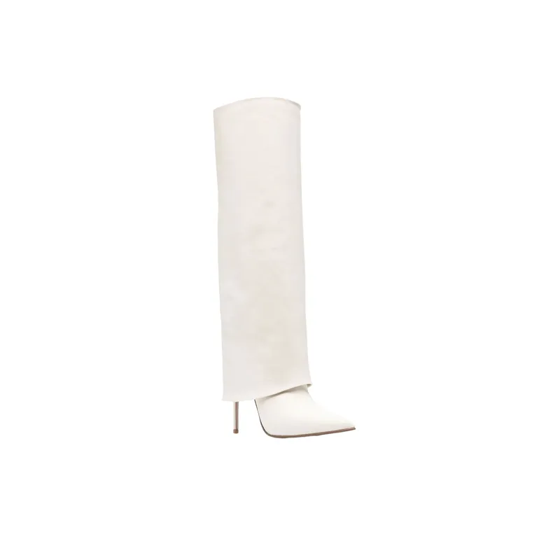 Fashionable Simple Knee High Boots-4