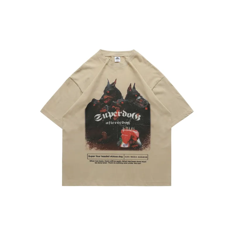Trendy Doberman Print T Shirt-11
