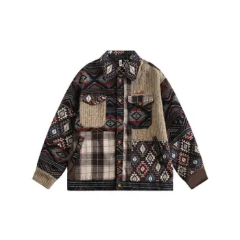 Ethnic Style Stitching Jackettage