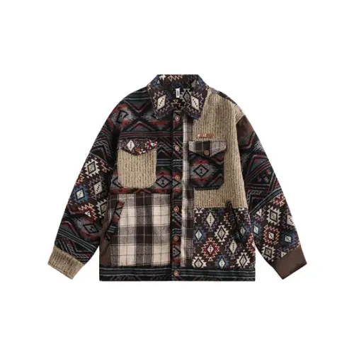 Ethnic Style Stitching Jackettage