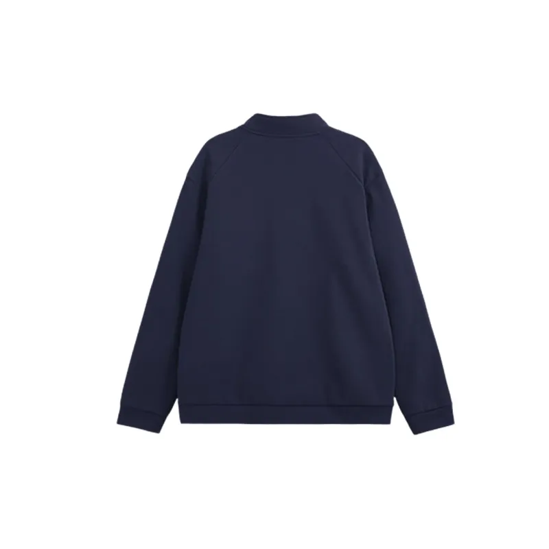 Basics Simple 100% Polyester Velvet Jacket-9