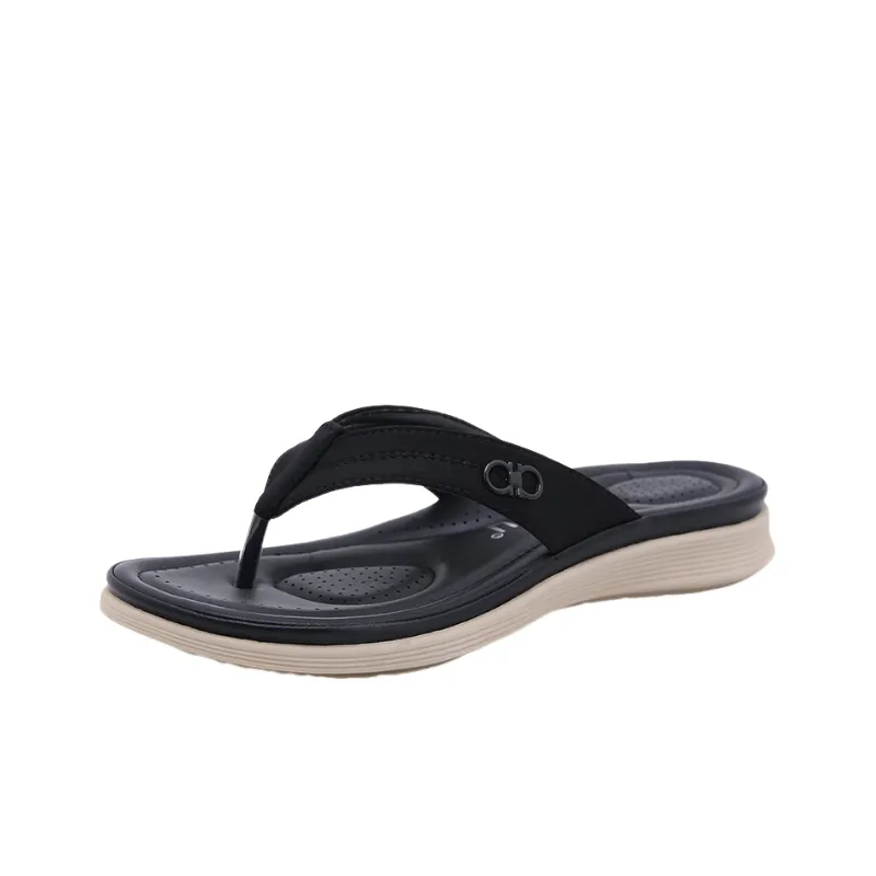 Casual Plain Flip Flops-5