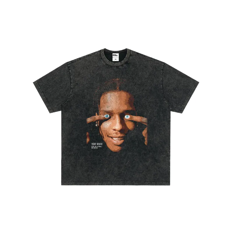 Fashionable Loose 100% Cotton T Shirt-4