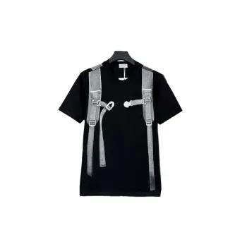 Trendy Loose Backpack Print T Shirt