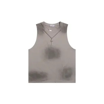 Casual Crafted Necklace Vest