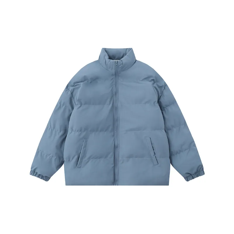 New Arrival Trendy Solid Color Bread Coat-10