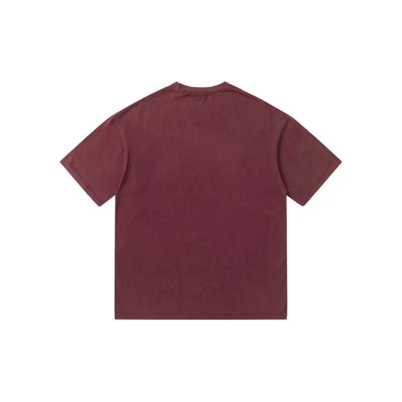 Street Washed 100% Cotton T Shirt-13