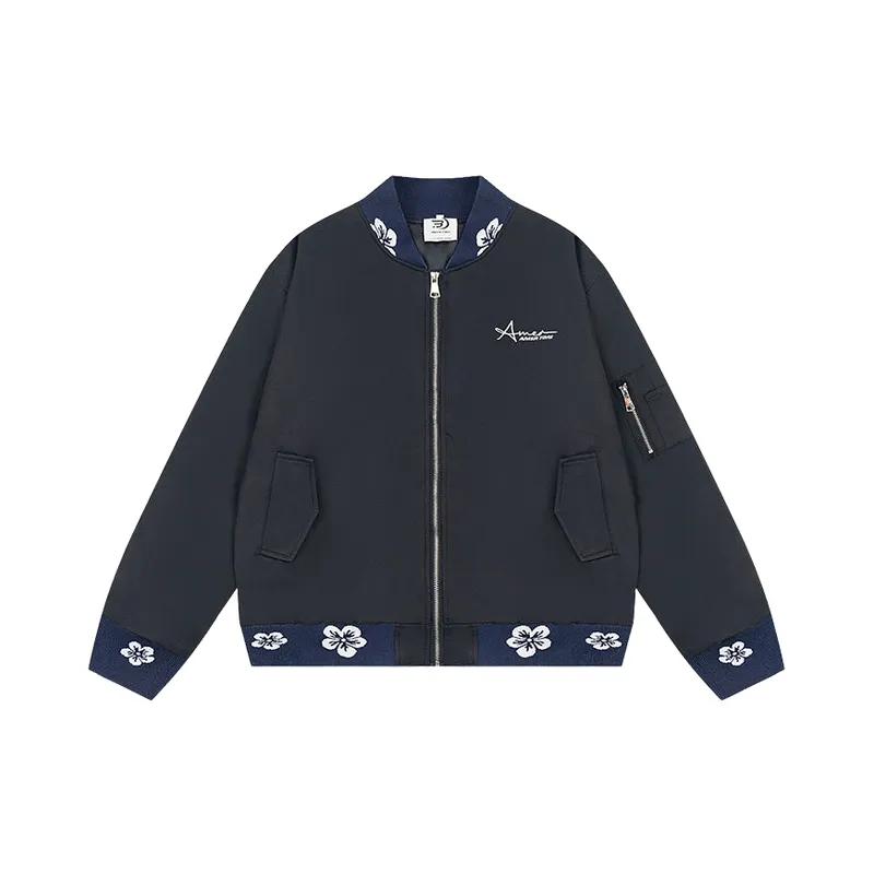 Retro Plain Denim Jacket-2