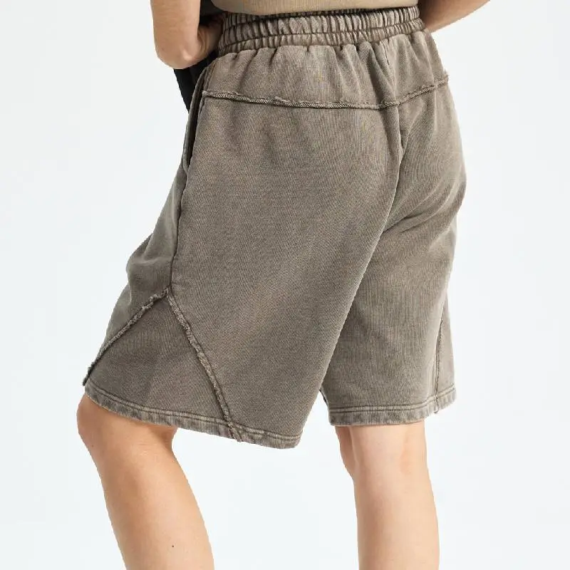 Street Retro Cotton Sports Shorts-13