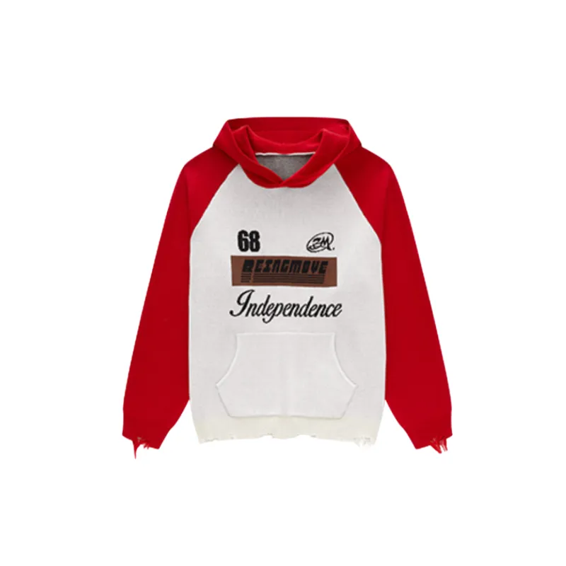 Retro Hooded Lazy Style Sweater-5