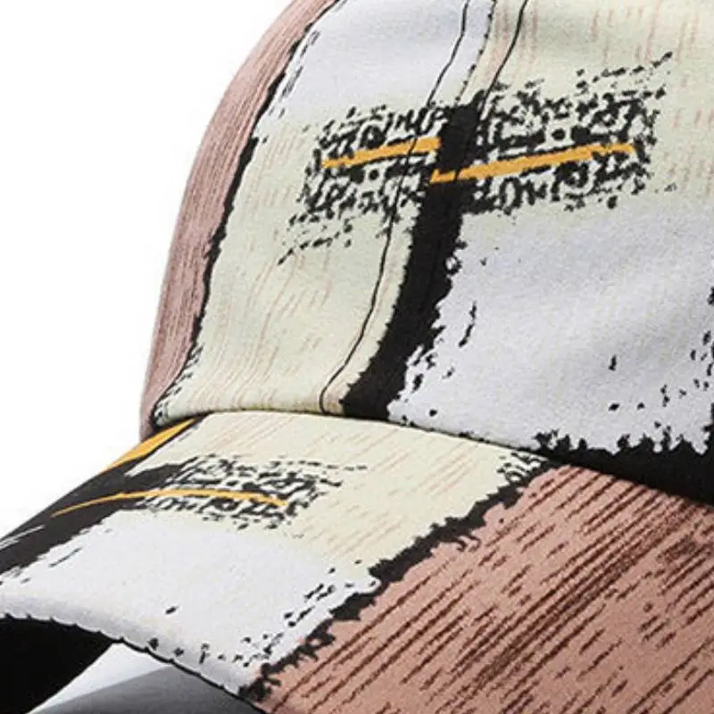 Sporty Simple Peaked Cap-2