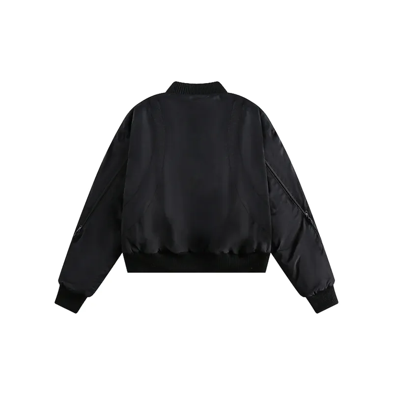 Retro Loose Quilted Jacket Women-5