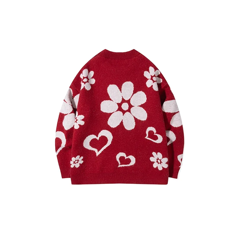 Retro Loose Sweater-1