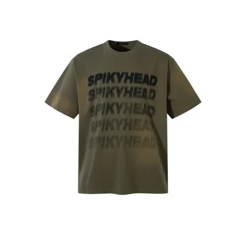 Letter Printed Cotton T Shirt