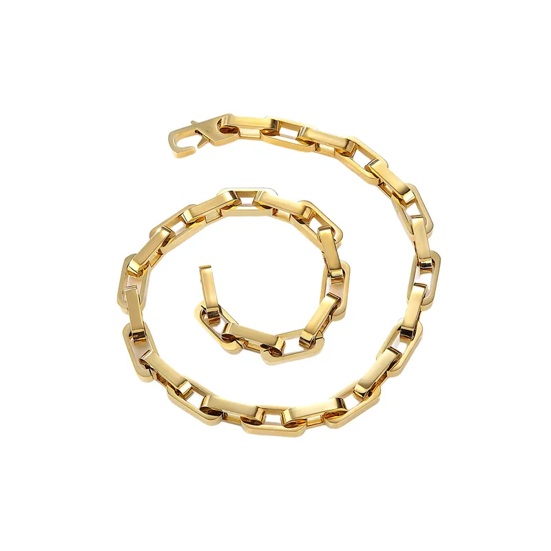 Trendy Bamboo Chain Necklace-1