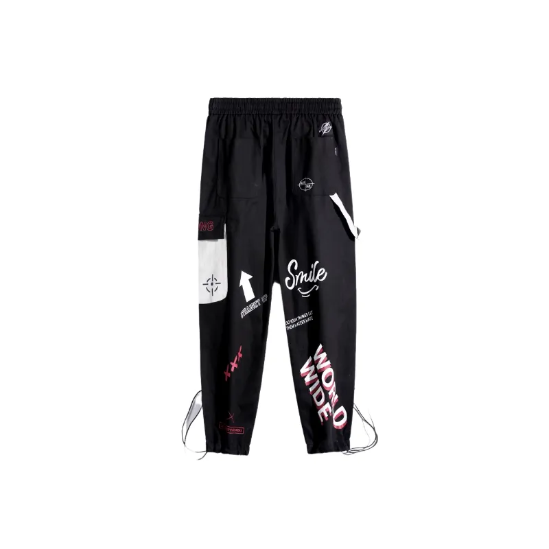 Casual Sporty Cotton Cargo Pants-5