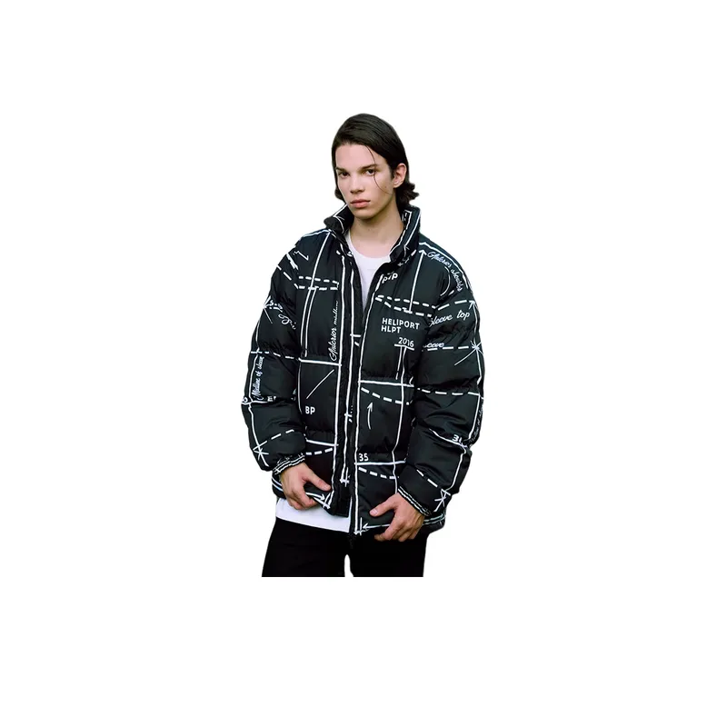HELIPORT Apron Positioning Draft Cotton padded Jacket-2