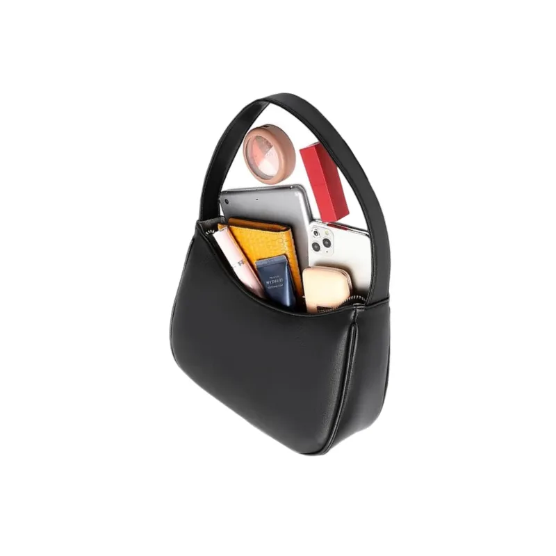 Zipper Glamorous Shoulder Bag-2