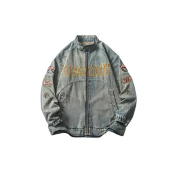 Retro Embroidered Cotton Jacket